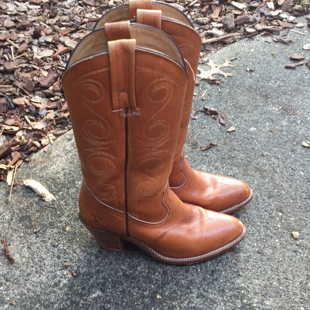Frye cowboy boots